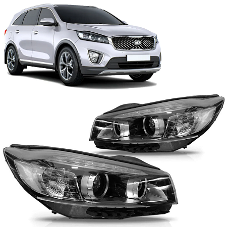 PAR FAROL DIANTEIRO KIA SORENTO 2015 2016 2017 2018