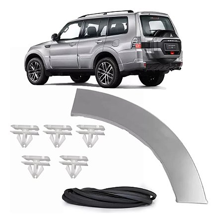 Friso Alargador Paralama Traseiro Pajero Full 2008 2021 Le