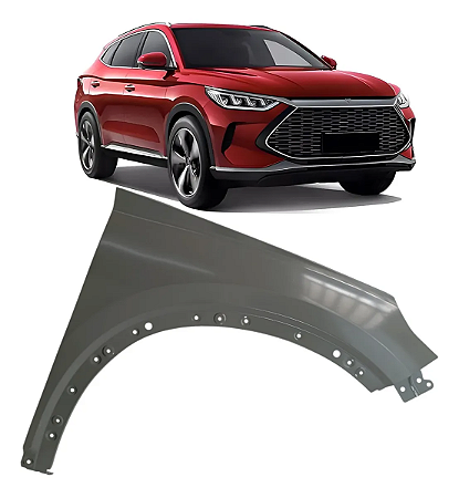 Paralama Dianteiro Byd Song Plus 2023 2024 2025 Direito Passageiro