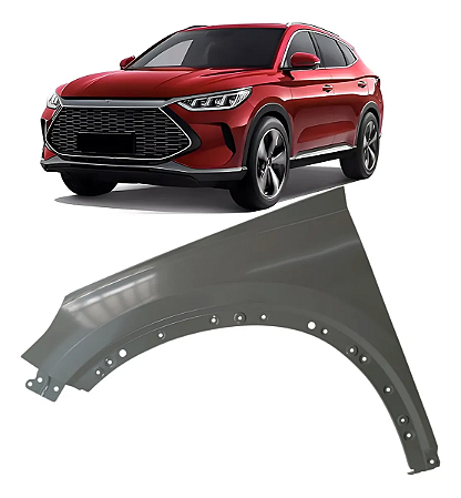 Paralama Dianteiro Byd Song Plus 2023 2024 2025 Esquerdo Motorista