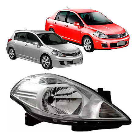 Farol Passageiro Nissan Tiida 2008 2009 2010 2011 2012 2014