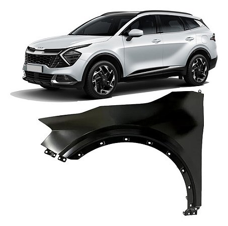 Paralama Dianteiro   Sportage 2022 2023 2024 Lado Esquerdo