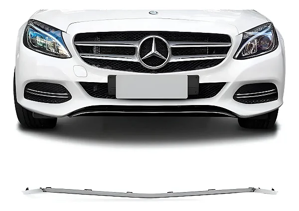 Friso Inferior Central Dianteiro C180 Avantgarde 2015 2016 2017 A2058853123