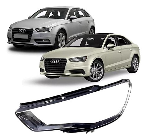 Lente Do Farol Dianteiro Audi A3 2013 2014 2015 2016 Lado Esquerdo Motorista