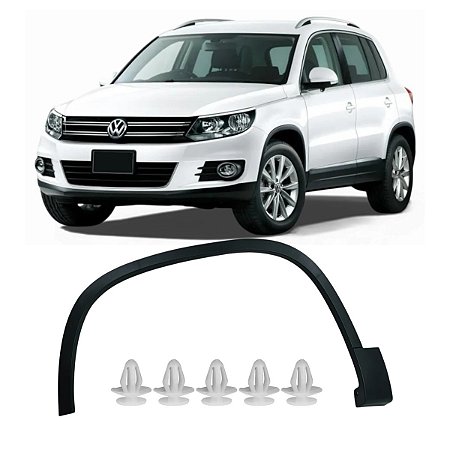 Friso Paralama Dianteiro Motorista Tiguan 2008 2009 2010 2011 2012 2013 2014 2015 2016 2017 5N0854732A9B9