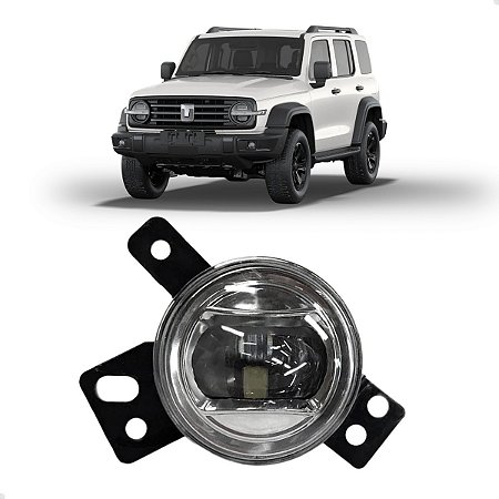 Farol Milha Auxiliar Led Dianteiro GWM Tank 300 2025 2026 Lado Esquerdo Motorista