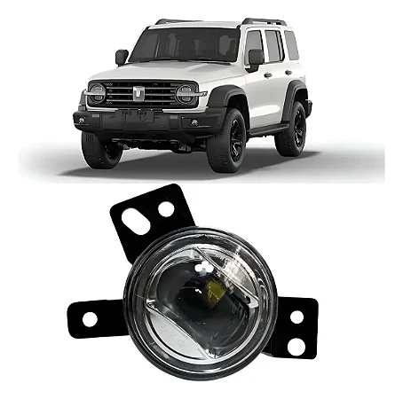 Farol Milha Auxiliar Led Dianteiro GWM Tank 300 2025 2026 Lado Esquerdo Motorista