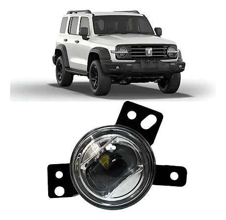 Farol Led Milha Auxiliar Dianteiro GWM Tank 300 2025 2026 Lado Direito Passageiro