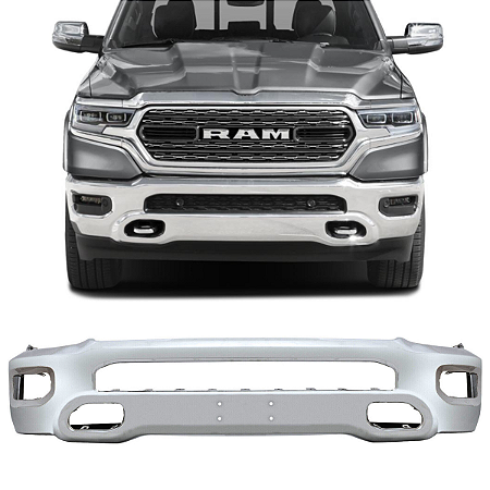 PARACHOQUE DIANTEIRO DODGE RAM 1500 2023 2024 CROMADO