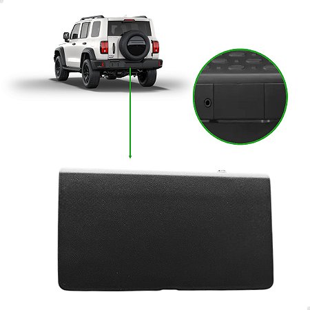 Tampa Reboque Parachoque Traseiro Gwm Tank 300 2025 2026 2804214xkm01a Novo
