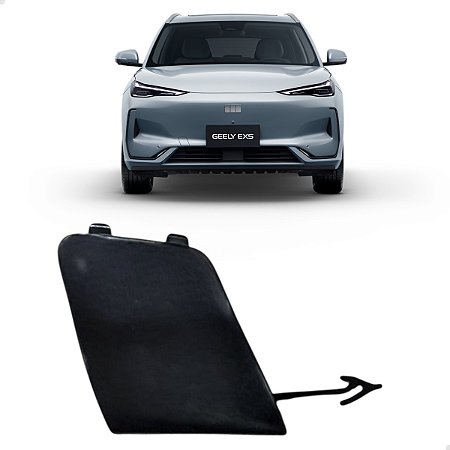 Tampa Reboque Parachoque Dianteiro Geely Ex5 2025 2026 Preto