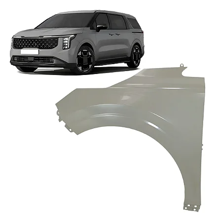 Paralama Dianteiro Carnival 2024 2025 Motorista Aço