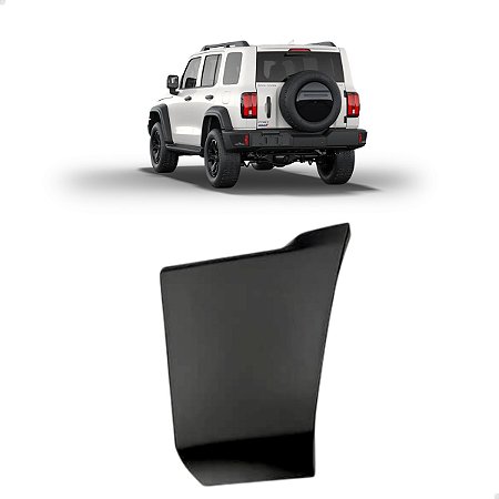 Friso Moldura Acabamento Parachoque Traseiro Gwm Tank 300 2025 2026 Esquerdo Motorista