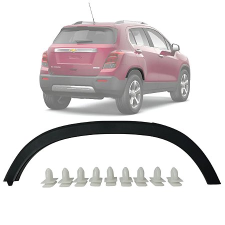 Alargador Paralama Traseiro Direito Tracker 2014 2015 2016