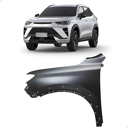 Paralama Dianteiro Gwm Haval H6 Gt 2023 2024 2025 Esquerdo Motorista 8403110XKN03A