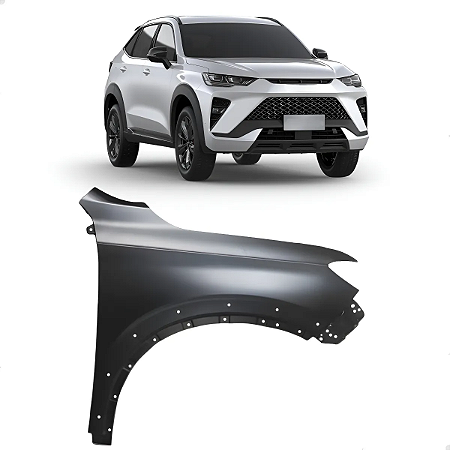 Paralama Dianteiro Gwm Haval H6 Gt 2023 2024 2025 Direito Passageiro 8403120XKN03A