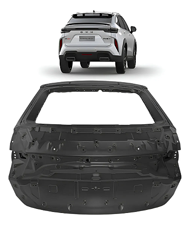 Tampa Traseira Porta Mala Gwm Haval H6 Gt 2023 2024 2025 Novo