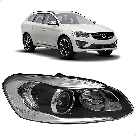 Farol Xenon Frontal Volvo Xc60 R Design 2014 2015 2016 2017 Direito Passageiro 31410609