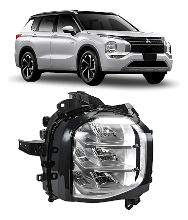 Farol Dianteiro Outlander Phev 2025 2026 Lado Direito Passageiro 8301D880