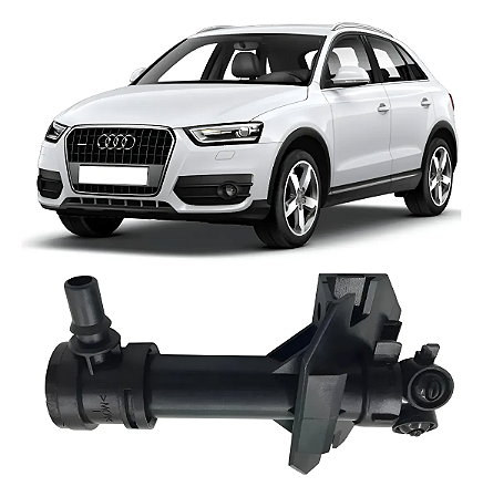 Esguicho Do Farol Audi Q3 2010 11 12 13 14 2015 Esquerdo Motorista 8U0955101