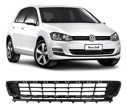 Grade Inferior Com Friso Cromado Parachoque Golf Tsi 2014 2015 2016 2017 5GB853677