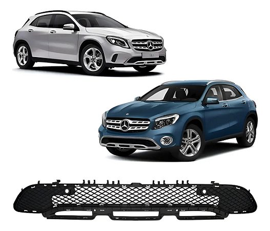 Grade Parachoque Mercedes Gla 200 Furo Sensor 2017 2018 2021