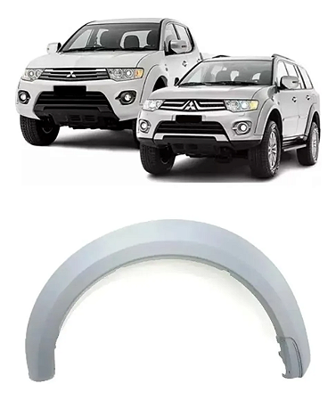 Alargador Paralama Dianteiro Pajero Dakar Triton 2014 2015 2016 Esquerdo Motorista 7407A151