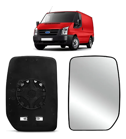 Lente Base Retrovisor Transit 2008 2009 2010 2011 2012 2013 2014 Esquerdo Motorista