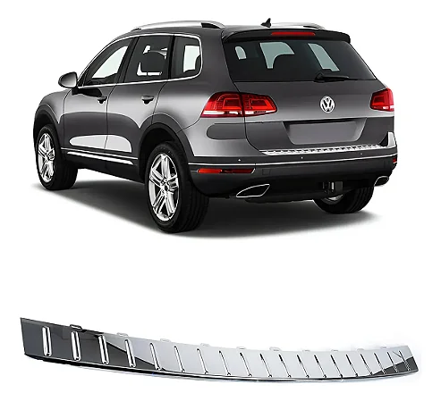 Acabamento Pisante Cromado Traseiro Vw Touareg 2011 2012 2013 2014 2015 2016 2017 7P6807787A 7P6807787A2ZZ
