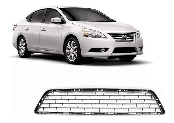 Grade Parachoque Dianteiro Sentra Nissan 2014 2015 2016