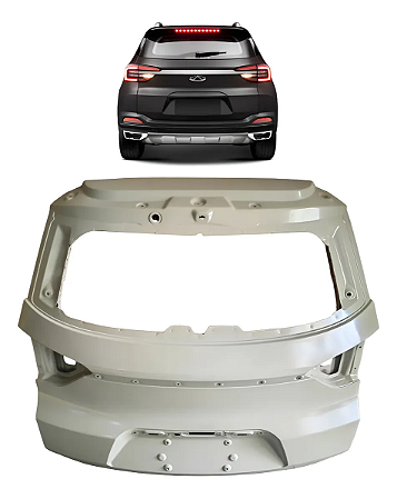 Tampa Traseira Porta Malas Chery Tiggo 5x Pro 2020 2021 2022 2023 2024 2025
