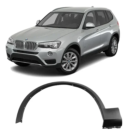 Friso Alargador Paralama Bmw X3 2011 2012 2013 2014 2015 2016 2017