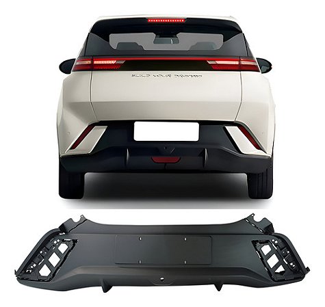 Spoiler Parachoque Traseiro Byd Mini Dolphin 2024 2025 Novo