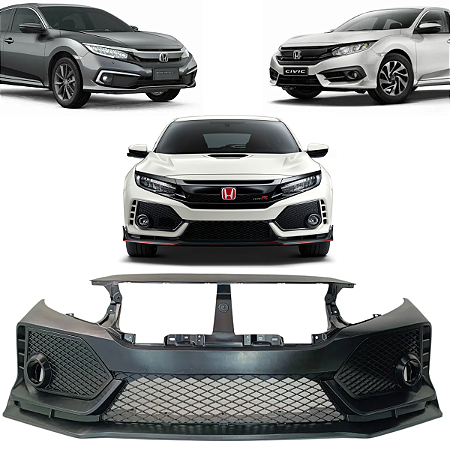 BODY KIT PARACHOQUE DIANTEIRO HONDA CIVIC TYPE R 2017 2021