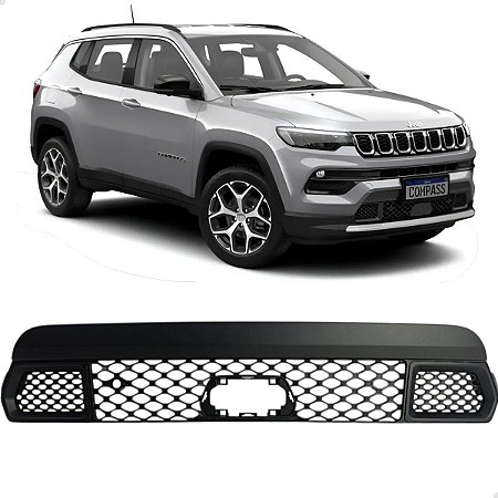 Grade Inferior Parachoque Dianteiro Jeep Compass 2024 2025 2026