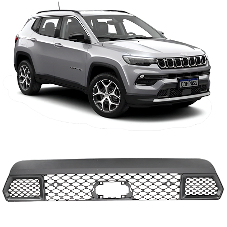 Grade Inferior Parachoque Dianteiro Jeep Compass 2024 2025