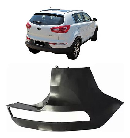 Polaina Traseira Parachoque Sportage 2011 2012 2014 Lado Direito Passageiro