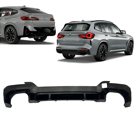 Spoiler Difusor Traseiro Bmw X3 X4 M40i Sport 2022 2023 2024