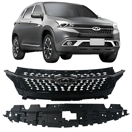 Grade Superior do parachoque Chery Tiggo 7 2019 2020 2021 2022 2023 1361752149