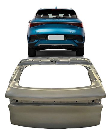 Tampa Porta Mala Traseira Byd Yuan Plus 2023 2024 2025