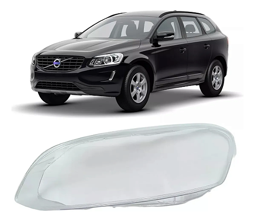 Lente Do Farol Dianteiro Volvo Xc60 2014 2015 2016 2017 Esquerdo Motorista 31420259