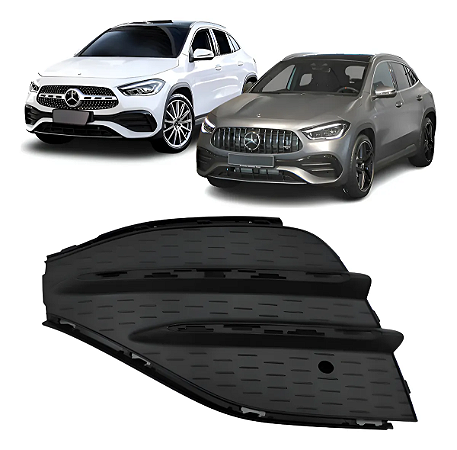 Grade Moldura Acabamento Milha Gla 200 Gla 35 Amg 2021 2022 2023 Lado Esquerdo Motorista