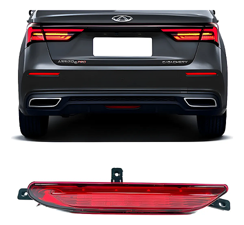 Refletor Break Light Chery Arrizo 6 Pro 2021 2022 2023 2024 Central Vermelho J60-4435010ML