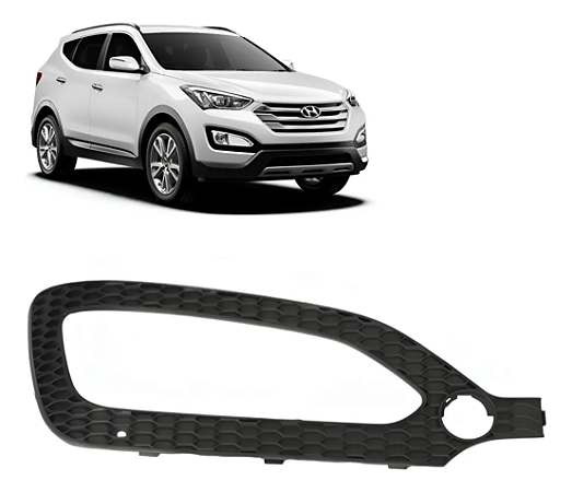 Grade Moldura Farol Milha Santa Fé 2013 2014 2015 2016 Direito Passageiro 865242W000