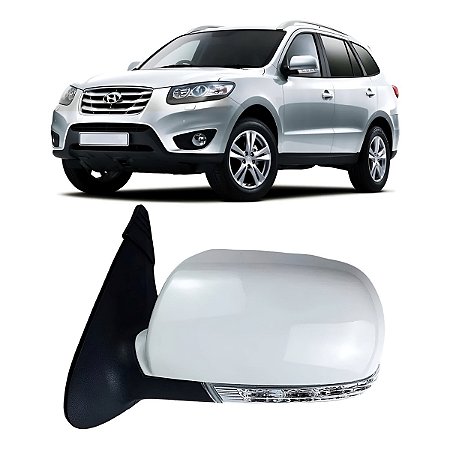 Retrovisor Pisca Esquerdo Motorista Santa Fé 2009 2010 2011 2012 Novo