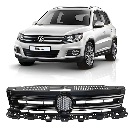 Grade Radiador do Parachoque Dianteiro Tiguan 2012 2013 2014 2015 2016  5N0853651J9B9
