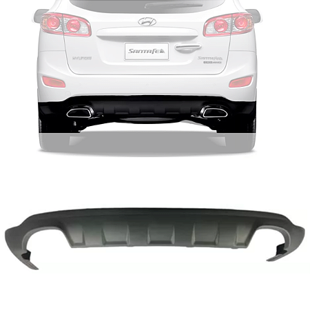 SPOILER SAIA PARACHOQUE TRASEIRO SANTA FE 2011 2012 2013