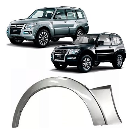 Friso Alargador Paralama Pajero Full 2009 2010 2011 2012 2013 2014 2015 2016 2017 2018 2019 Esquerdo