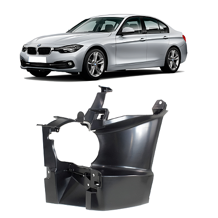 Suporte Guia Farol Milha Bmw 320i 328i 2016 2017 2018 Lado Esquerdo Motorista