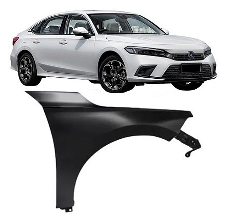 Paralama Dianteiro Honda Civic 2022 2023 2024 Passageiro
